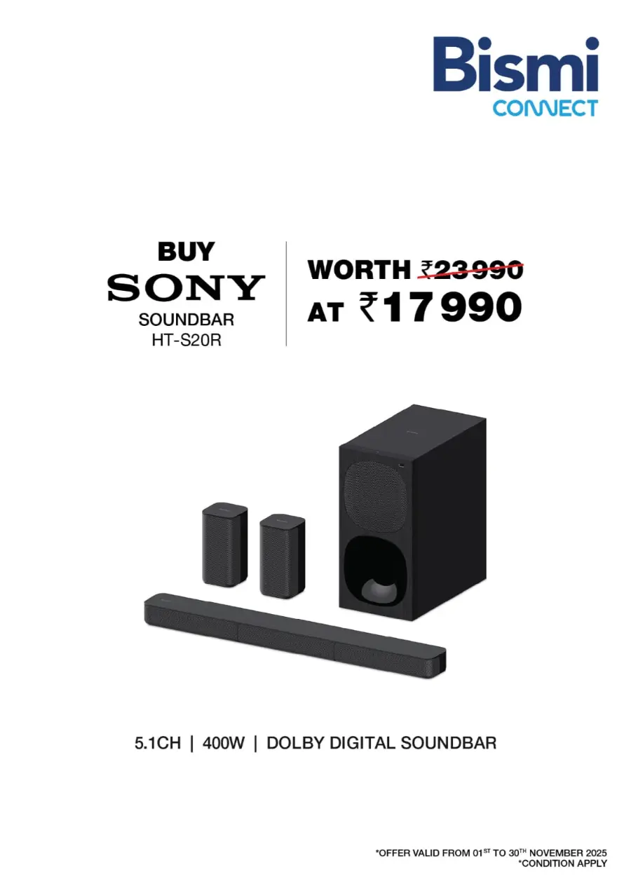 Best Offers on Electronics & Home Appliances In Bismi Connect Calicut