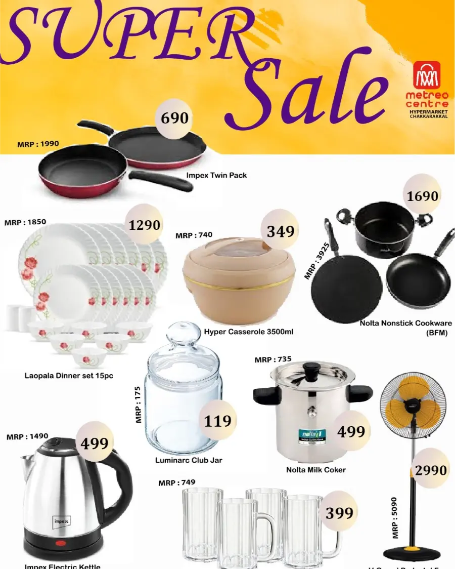 Mega Sale In Metro Centre Kannur