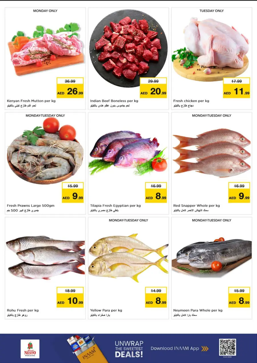 Hot Deals Hot Deals In Nesto Hypermarket Abu Dhabi