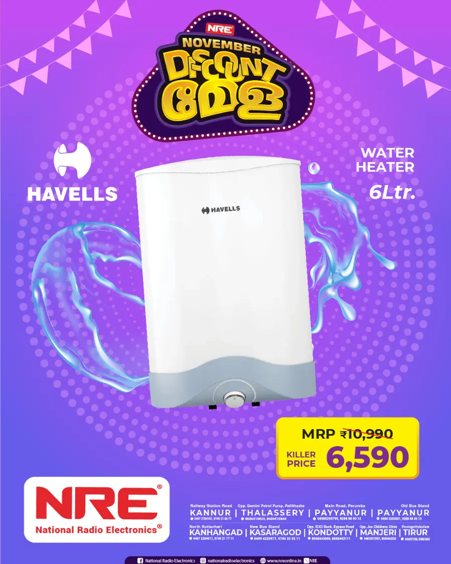 Biggest Discount Sale In NRE Kasaragod