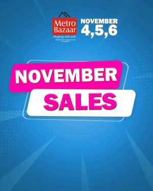 November Sales In Metro Bazaar Kannur