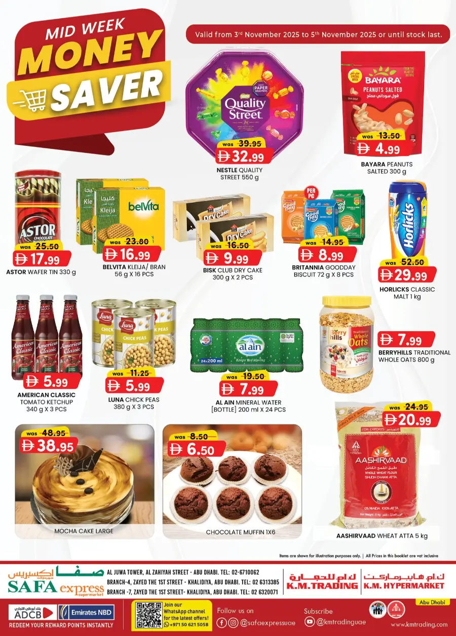 Mid Week Money Saver In SAFA Express Supermarket Abu Dhabi