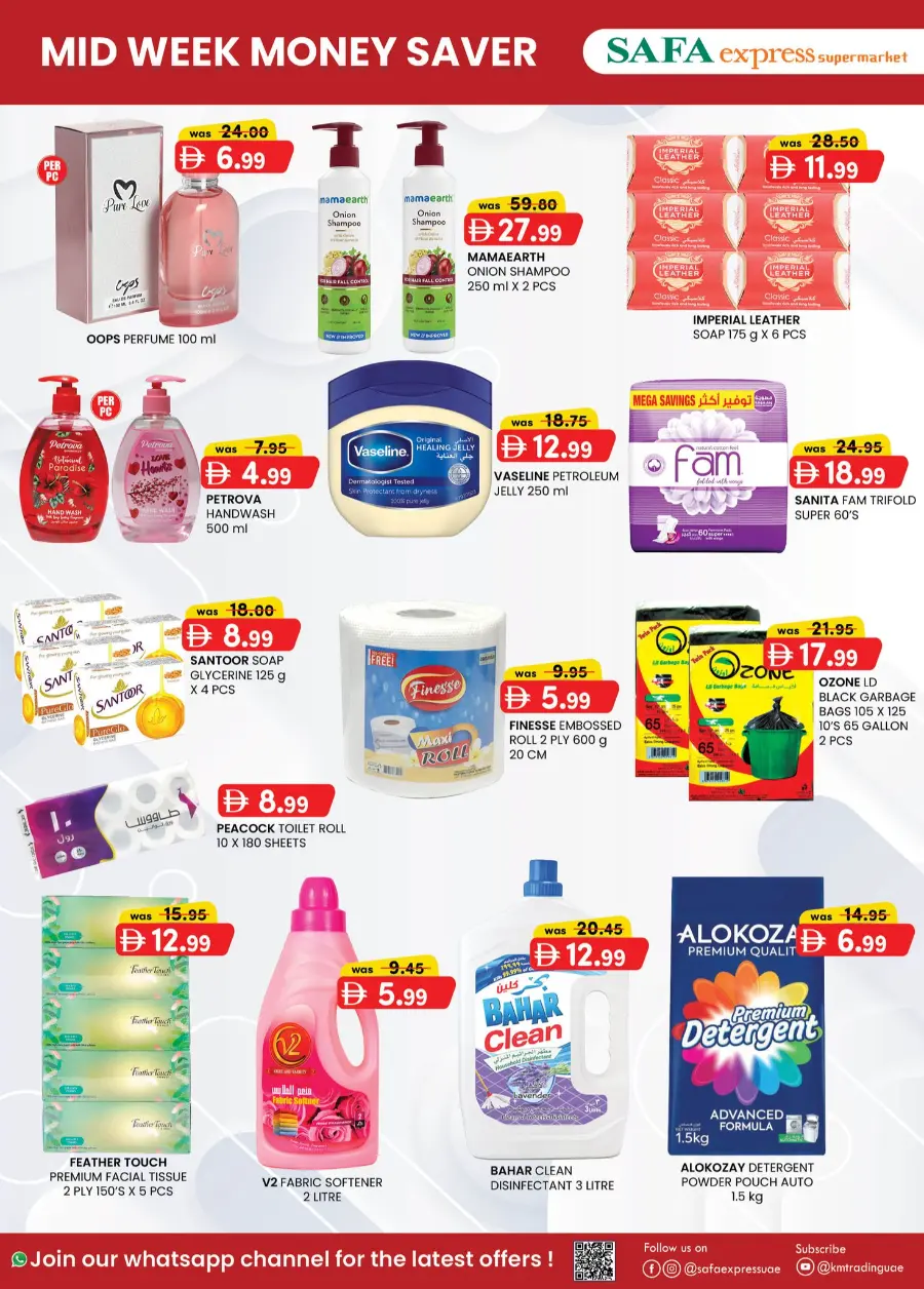 Mid Week Money Saver In SAFA Express Supermarket Abu Dhabi