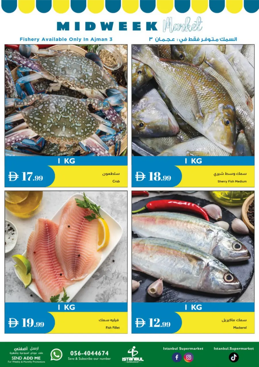 Midweek Market Deals In Istanbul Supermarket Abu Dhabi