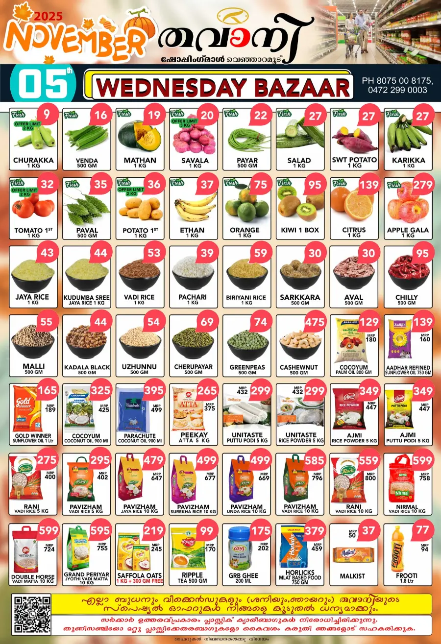 Wednesday Bazar Wednesday Bazar In Thawany Shopping Mall Trivandrum