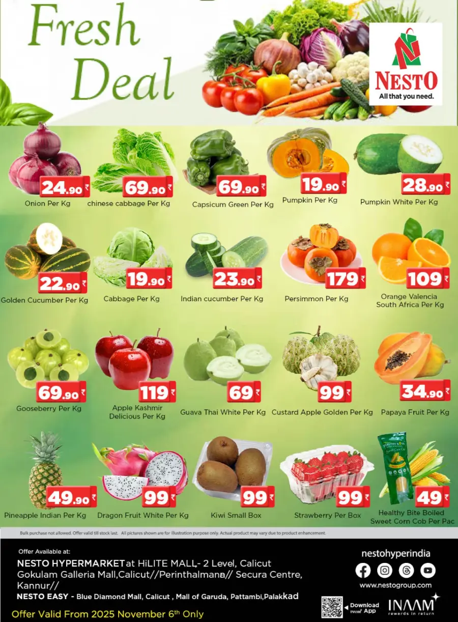 Fresh Deals Fresh Deals In Nesto Hypermarket Kannur