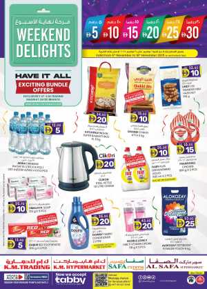 Weekend delights In K.M Trading Abu Dhabi