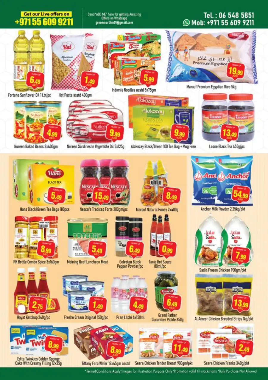 Weekend Sale In Green Mart Sharjah / Ajman