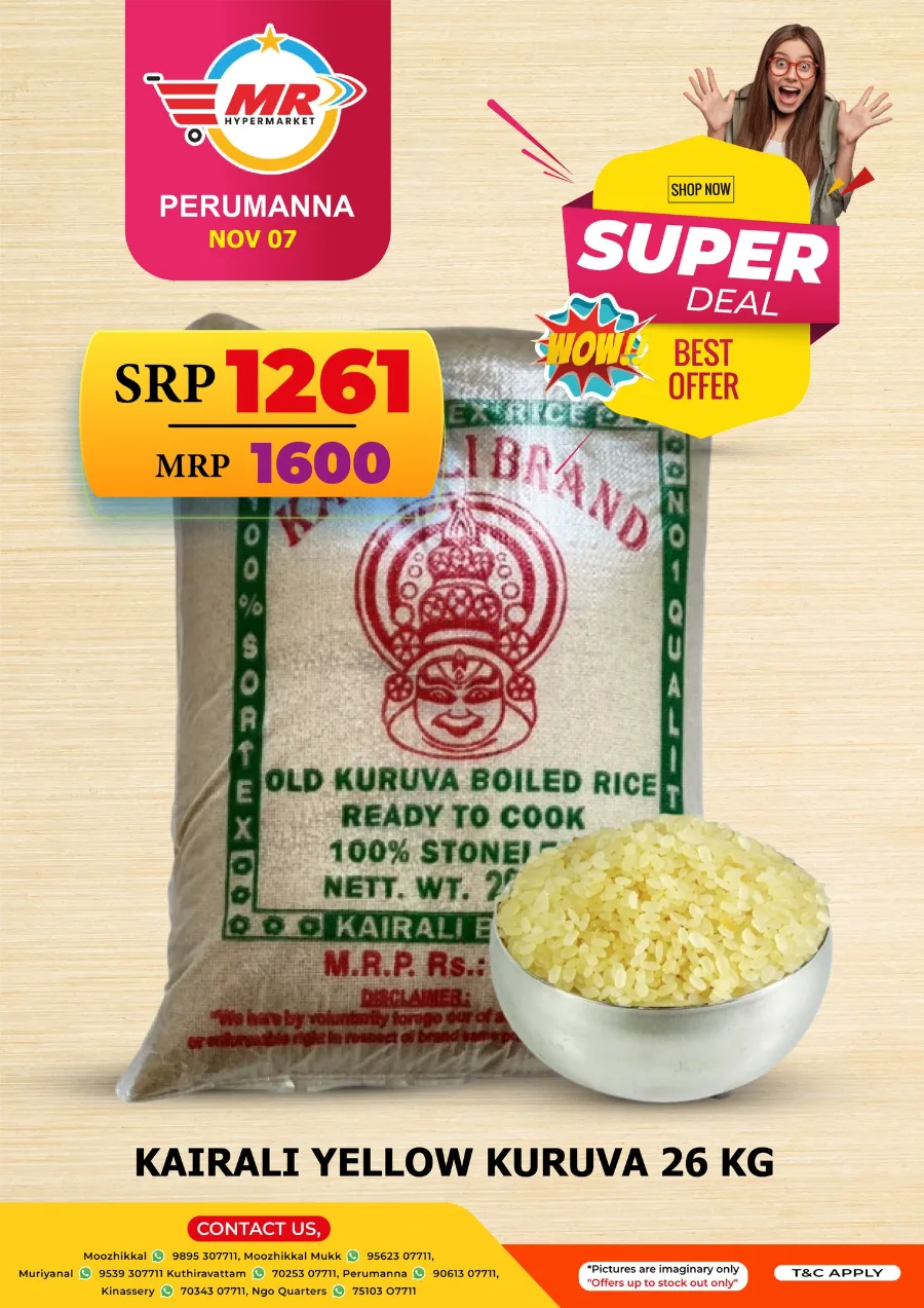 Super Deal In MR Hypermarket Calicut