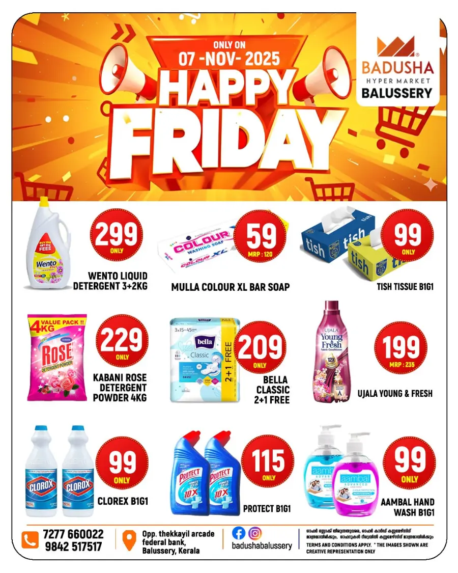 Happy Friday In Badusha Hypermarket Calicut