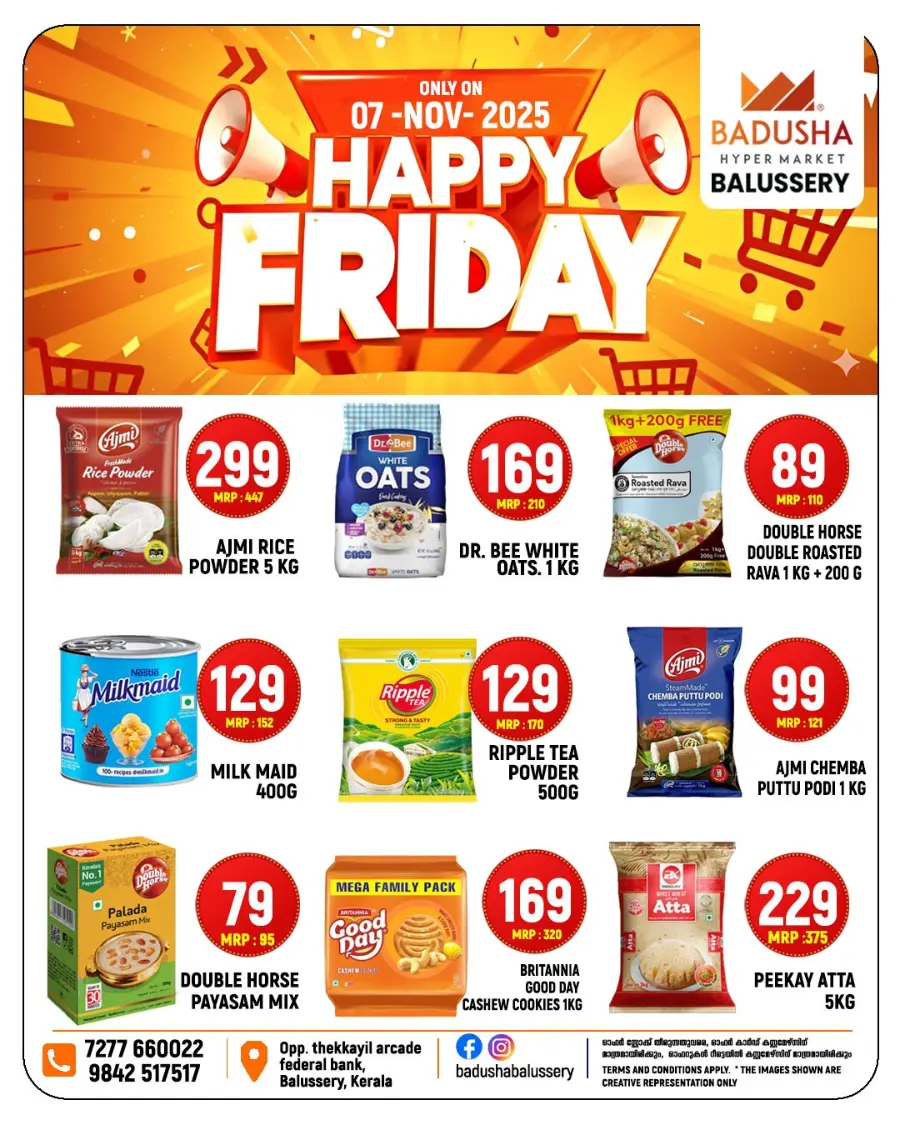 Happy Friday In Badusha Hypermarket Calicut