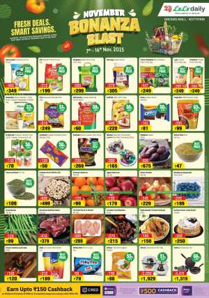 Mega November Bonanza Offers! In Lulu Hypermarket Kollam