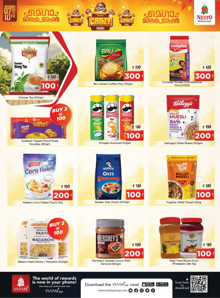 Crazy figures In Nesto Hypermarket Calicut