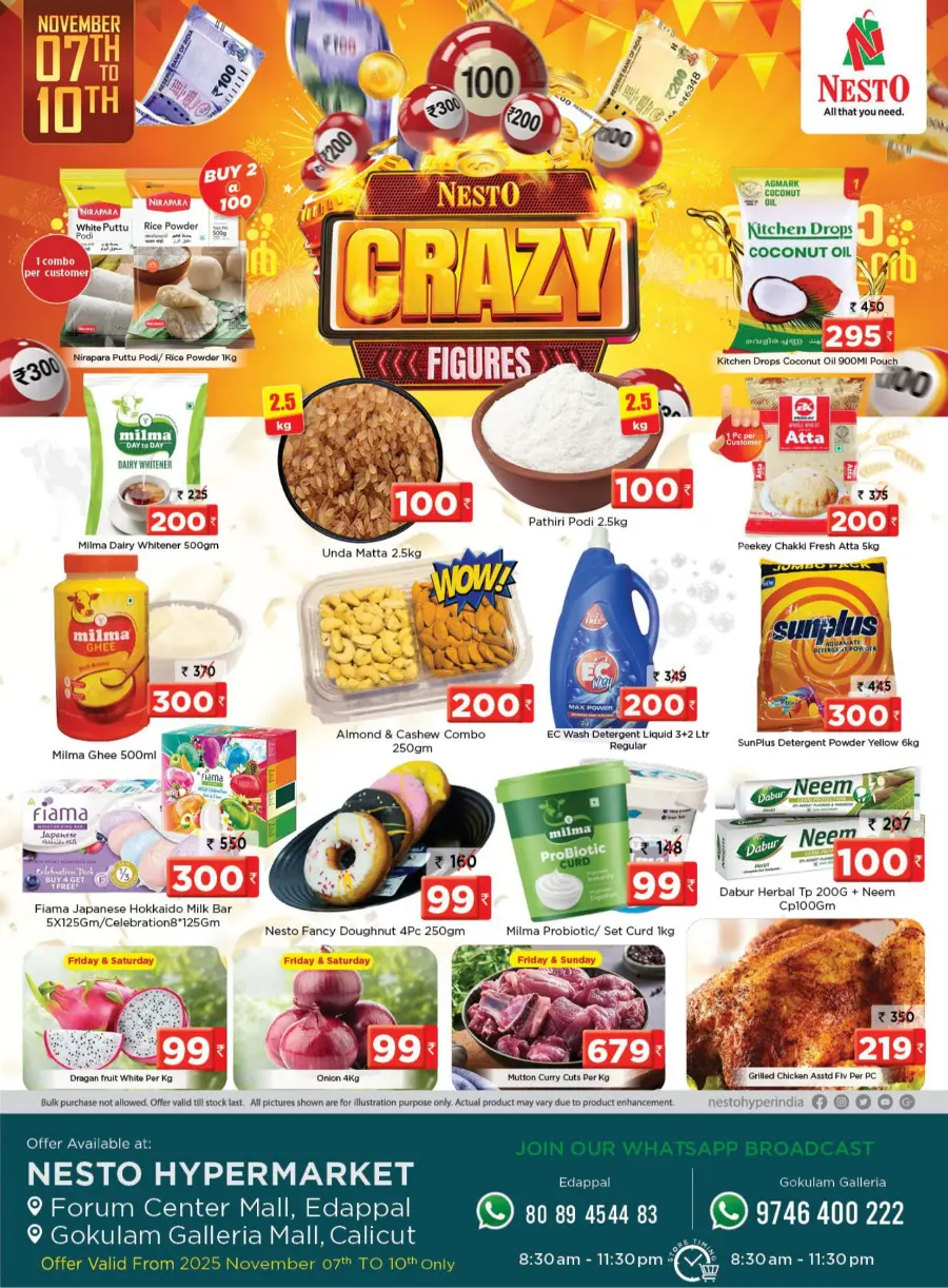 Crazy Figures In Nesto Hypermarket Calicut