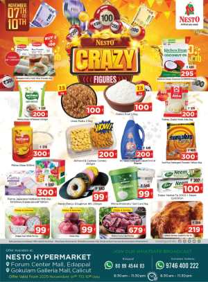 Crazy Figures In Nesto Hypermarket Calicut