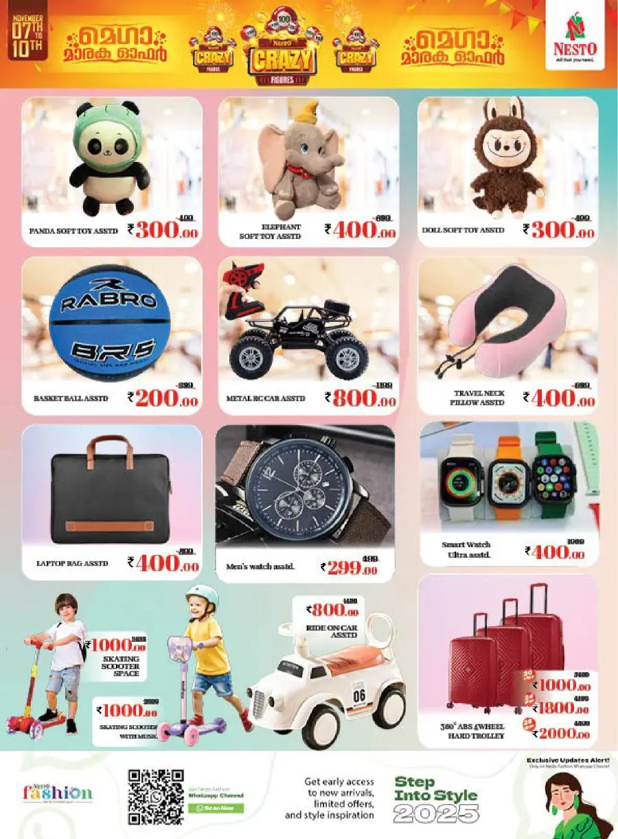 Crazy Figures In Nesto Hypermarket Calicut