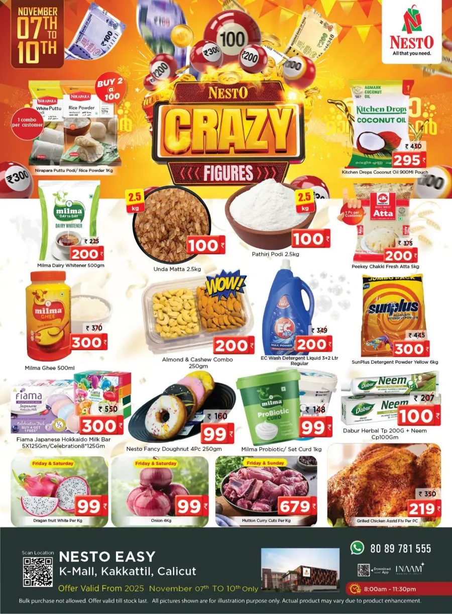 Crazy Figures In Nesto Hypermarket Calicut