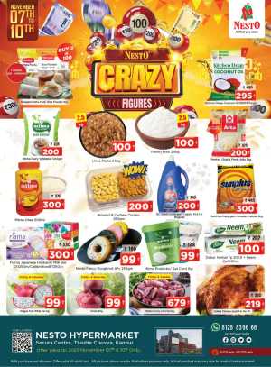 Crazy Figures In Nesto Hypermarket Kannur