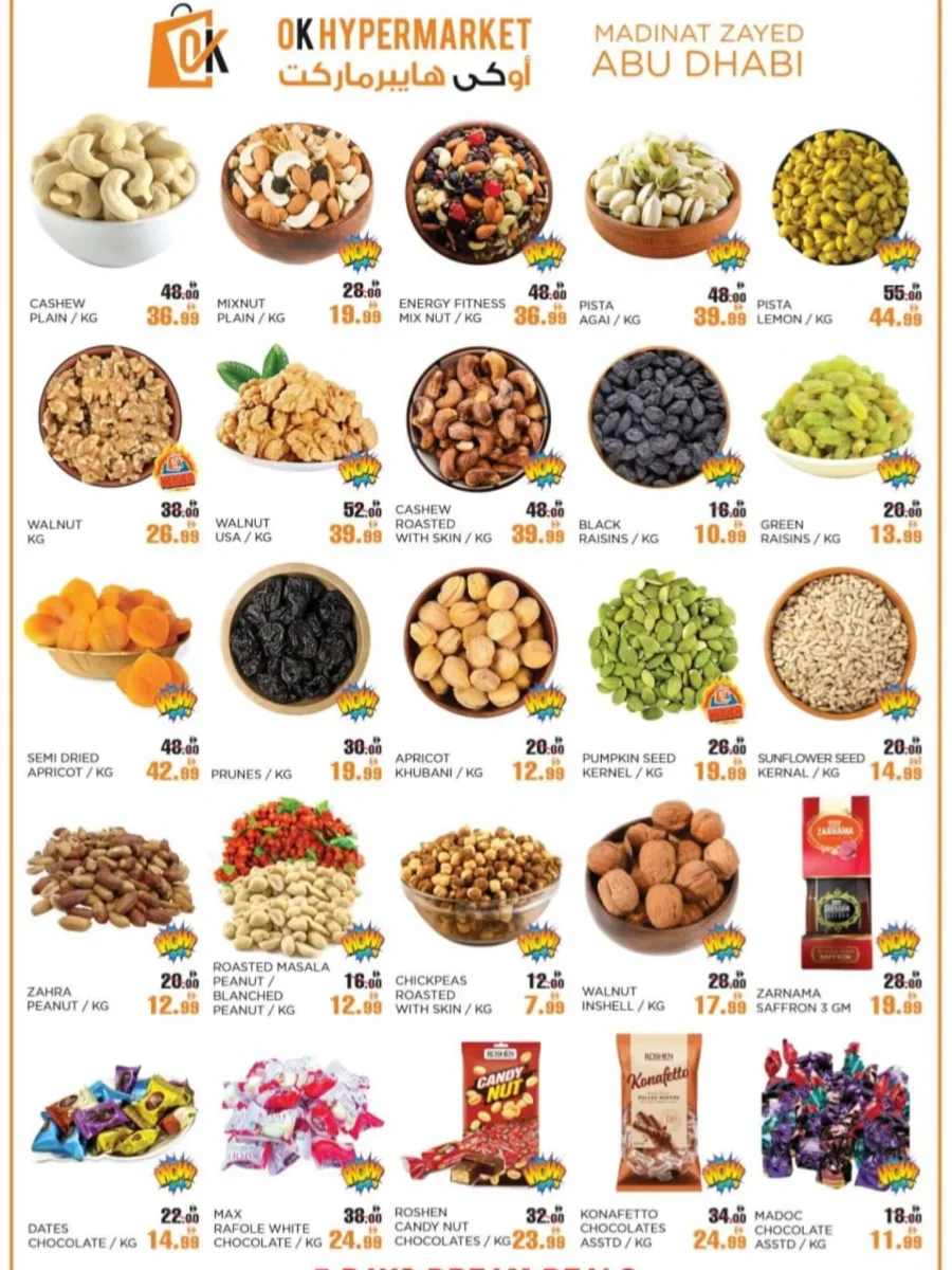 Dream Deals In OK Hypermarket Abu Dhabi