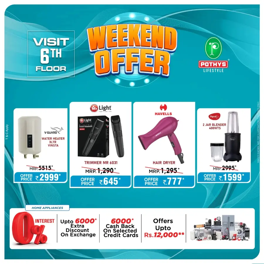 Weekend Offer In Pothys Lifestyle Ernakulam