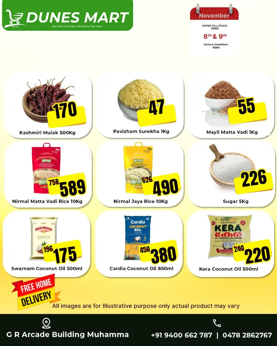 Weekend offer In Dunes Mart Alappuzha