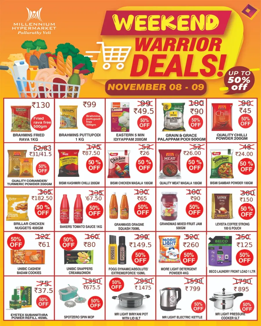 Weekend offer In Millennium Hypermarket Ernakulam