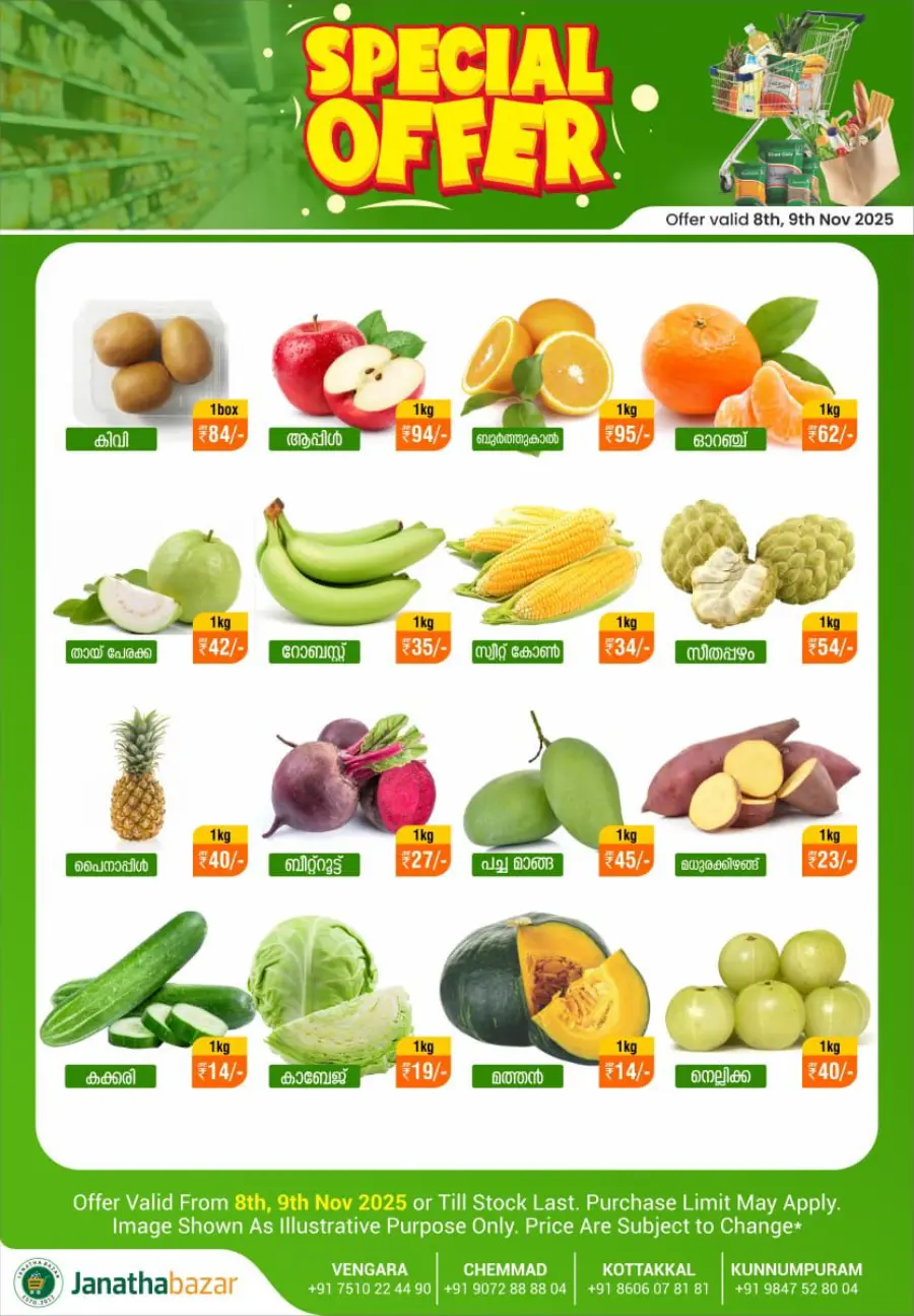 Special Offer In Janatha Bazar Malappuram