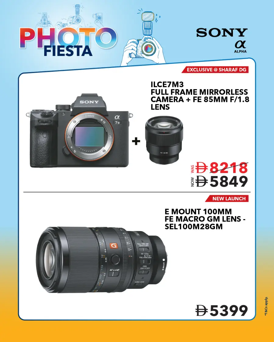 Photo Fiesta – Latest Offers! In Sharaf DG Ras al Khaimah