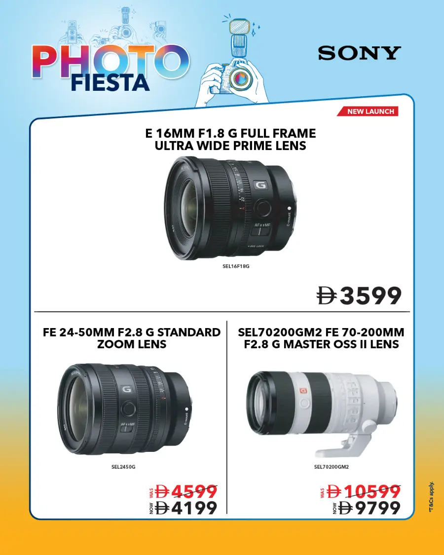 Photo Fiesta – Latest Offers! In Sharaf DG Ras al Khaimah