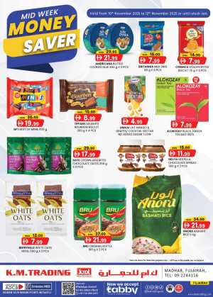 Mid Week Money Saver In K.M Trading Fujairah