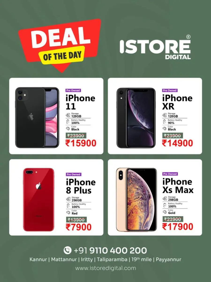 Deal of the Day In iStore Digital Kannur