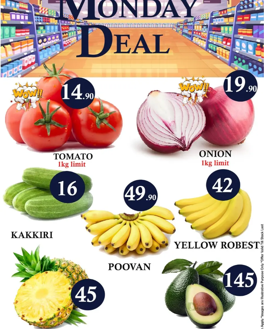 Monday Deals In Metro Centre Kannur