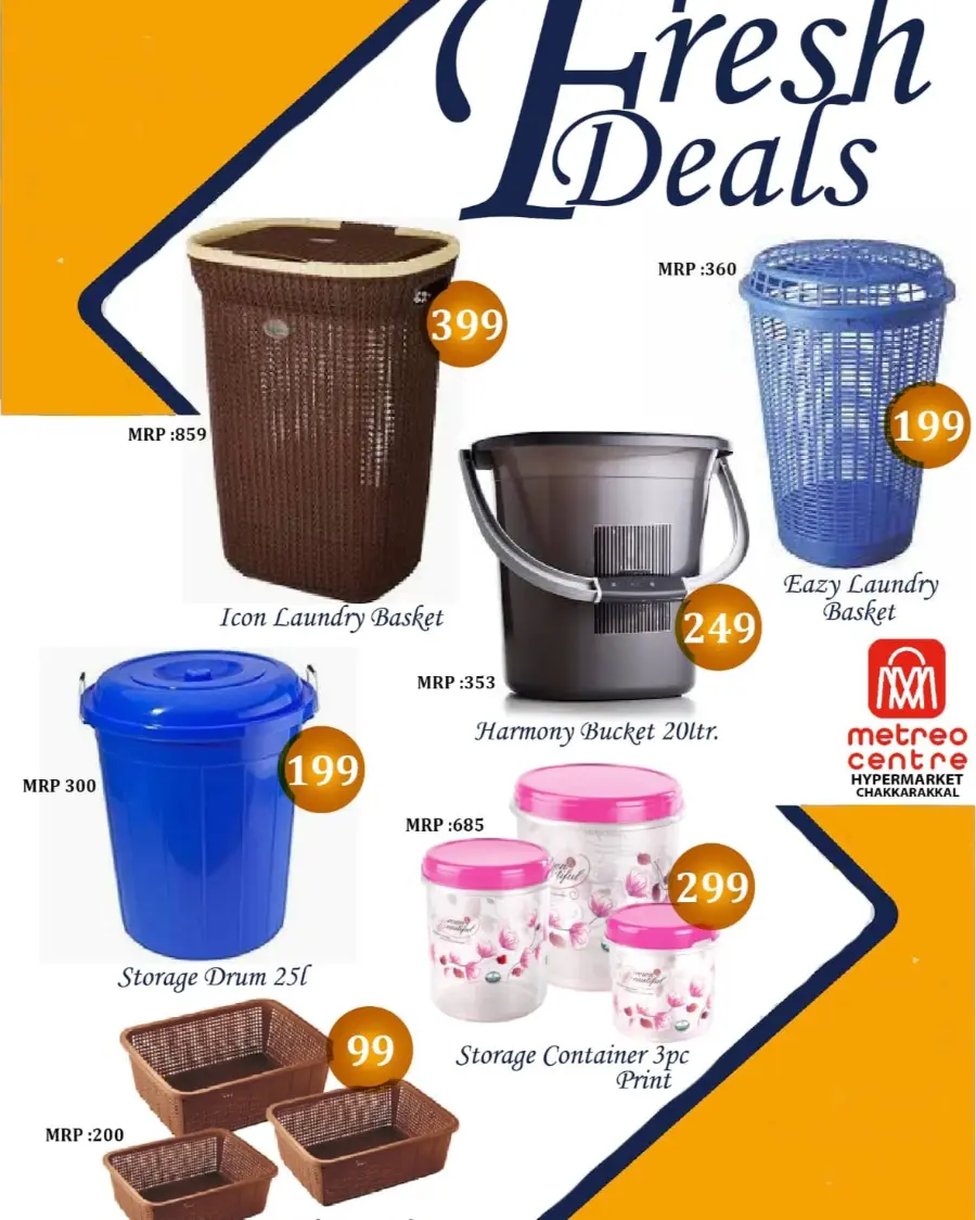 Monday Deals In Metro Centre Kannur