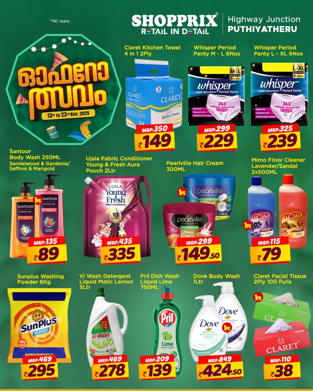 Offer Utsavam In Shopprix Kannur