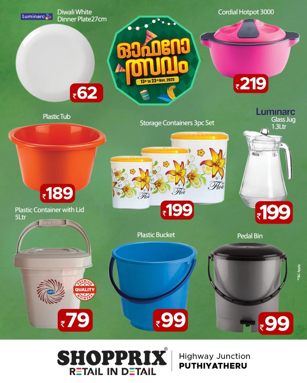 Offer Utsavam In Shopprix Kannur