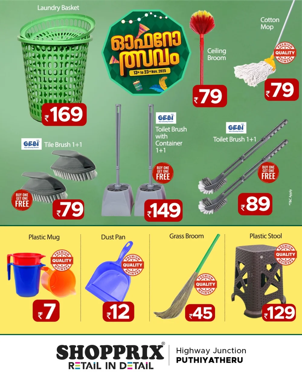 Offer Utsavam In Shopprix Kannur