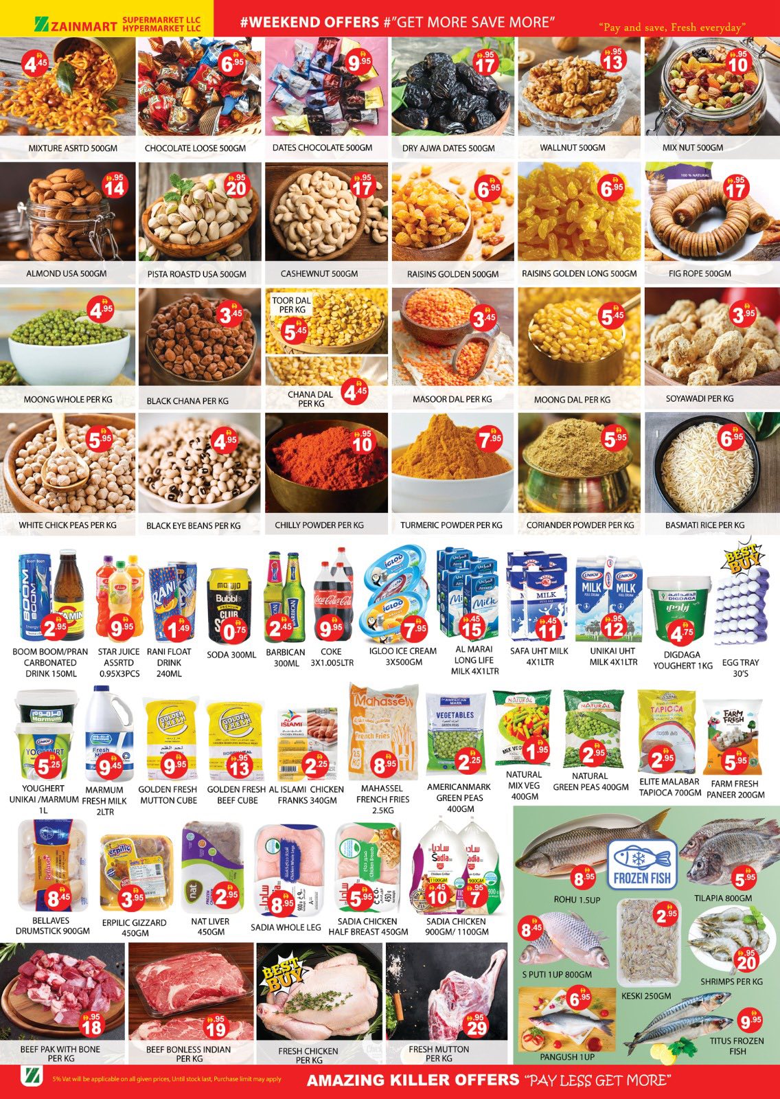 Weekend Deals In Zain Mart Super Market Ras al Khaimah