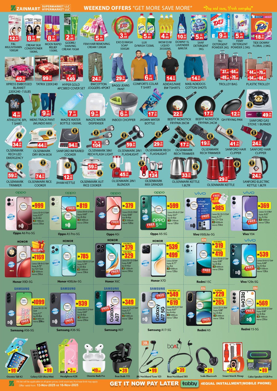 Weekend Deals In Zain Mart Super Market Ras al Khaimah