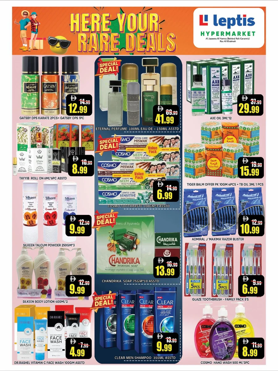 Weekend Rare Deals In Leptis Hypermarket Ras al Khaimah