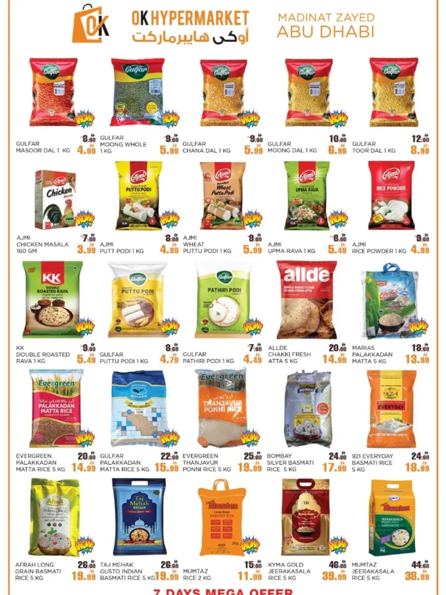 Mega Offer In OK Hypermarket Abu Dhabi