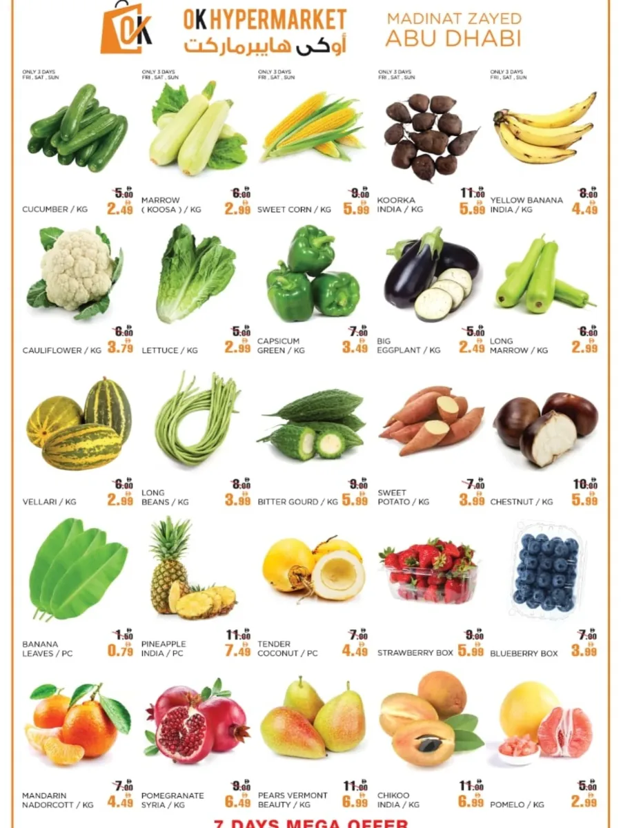 Mega Offer In OK Hypermarket Abu Dhabi
