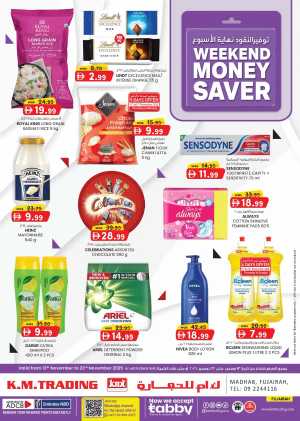Weekend Money Saver In K.M Trading Fujairah