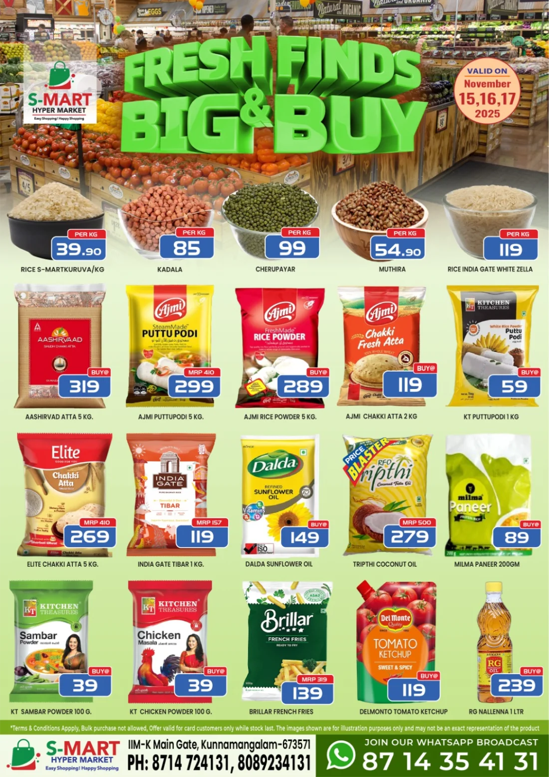Fresh Finds - Big & Buy In S-Mart Hypermarket Calicut