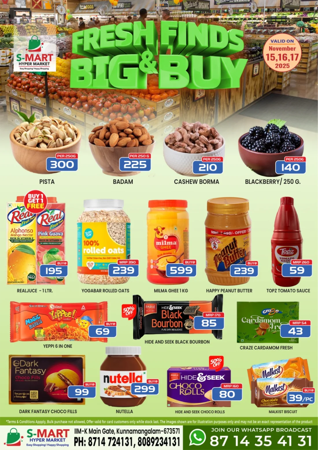 Fresh Finds - Big & Buy In S-Mart Hypermarket Calicut