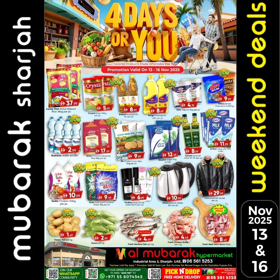 4 Mega Days In Mubarak Hypermarket Sharjah / Ajman