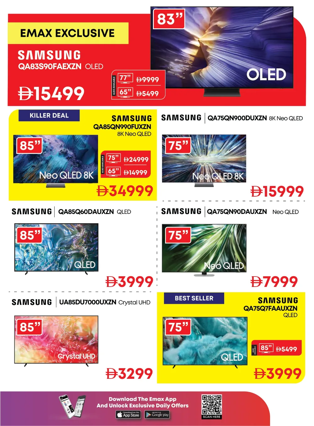 White Wednesday Deals – Unbeatable Prices! White Wednesday Deals – Unbeatable Prices! In Emax Al Ain