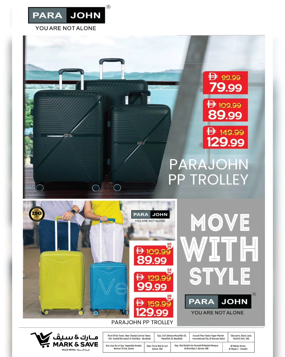 Travel Bonanza In Mark & Save Abu Dhabi