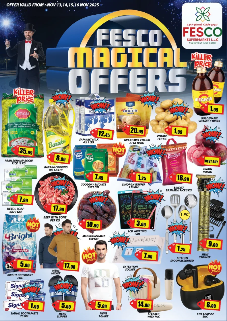 Magical Offers In Fesco Supermarket Sharjah / Ajman