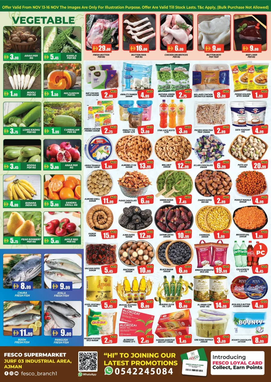 Weekend Bonanza In Fesco Supermarket Sharjah / Ajman