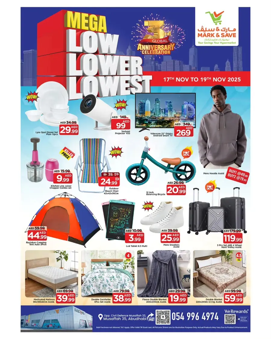 Mega low lower lowest In Mark & Save Abu Dhabi